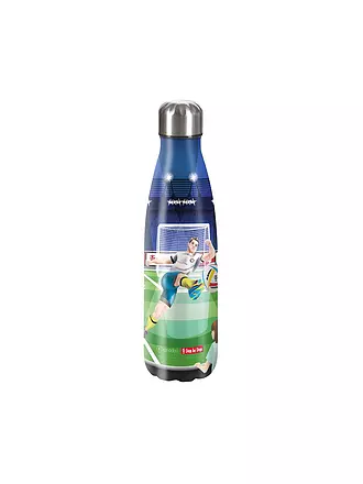 STEP BY STEP | Gourde en acier inoxydable 0,5L Wild Cat Chiko | dunkelblau